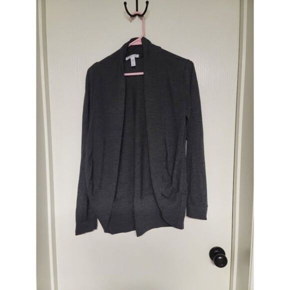 ~ womens grey ambiance apparel sweater size large - Picture 1 of 3